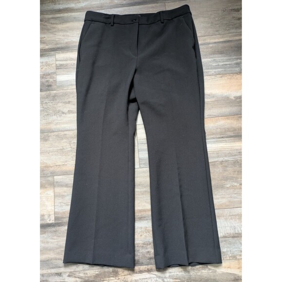 NWT Talbots Raleigh Straight Leg Pants 16P Petite Black NEW - Picture 1 of 3